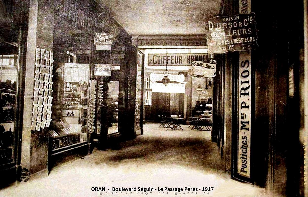 Oran - Boulevard Seguin - Passage Perez - 1917.jpg